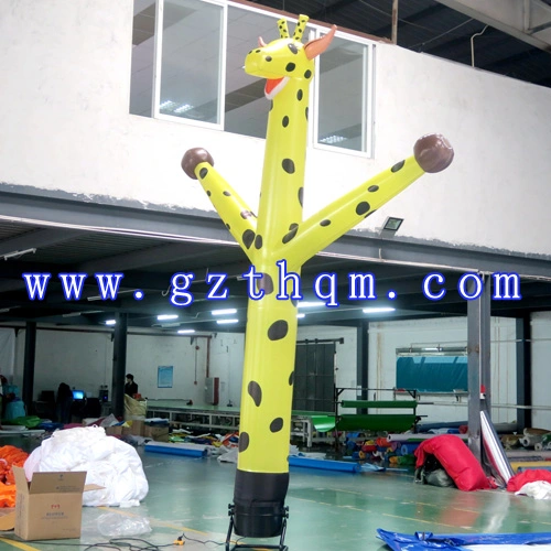 5m Tall Inflatable Giraffe Air Dancer