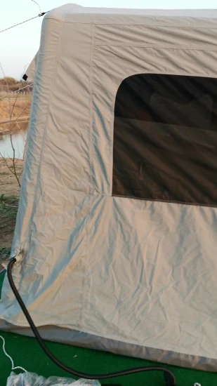 Große Netztür für den Notfall, sofortiges Aufstellen und Packen, aufblasbares Luftzelt für Outdoor-Camping