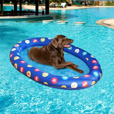 Aufblasbarer, langlebiger Schwimmboot-Hundepool