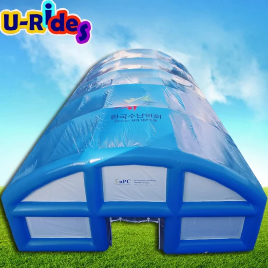 OEM Custom Air Tight Blow Up Zelt aufblasbares Zelt für den Einsatz auf Tennis-, Basketball- und Sportplätzen