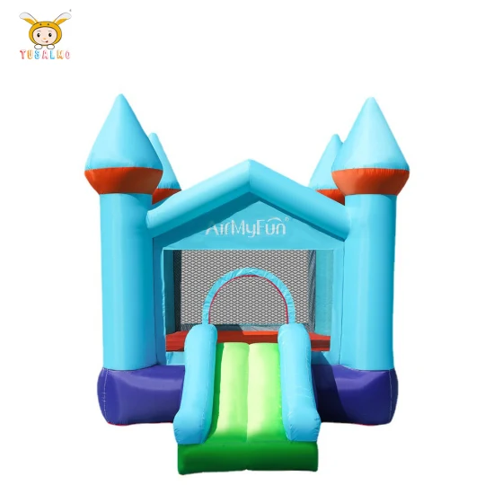 Jumping Castles Slide aufblasbarer Hüpfer für spielende Kinder